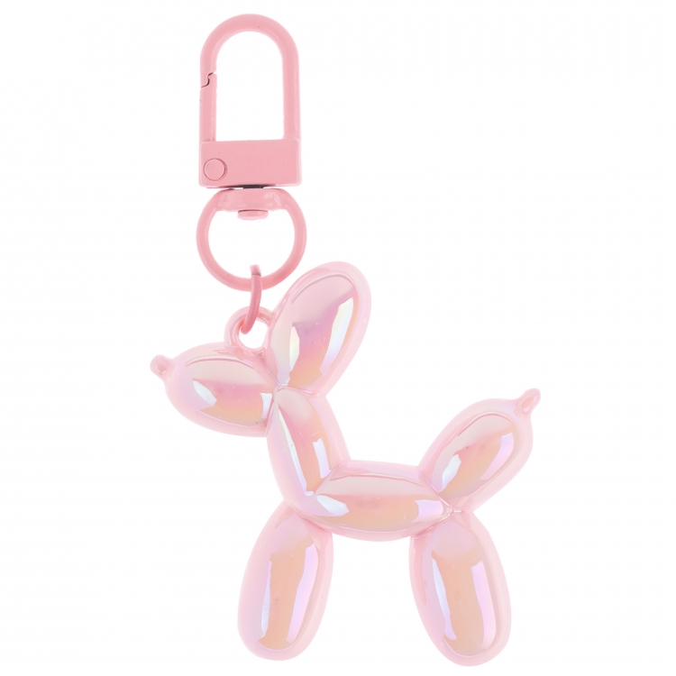 Брелок, Собачка ШДМ, Розовый, Перламутр  