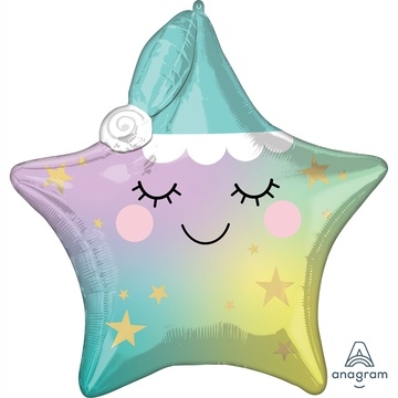 Шар Фигура, Звездочка Спящая /  LITTLE STAR (в упаковке)