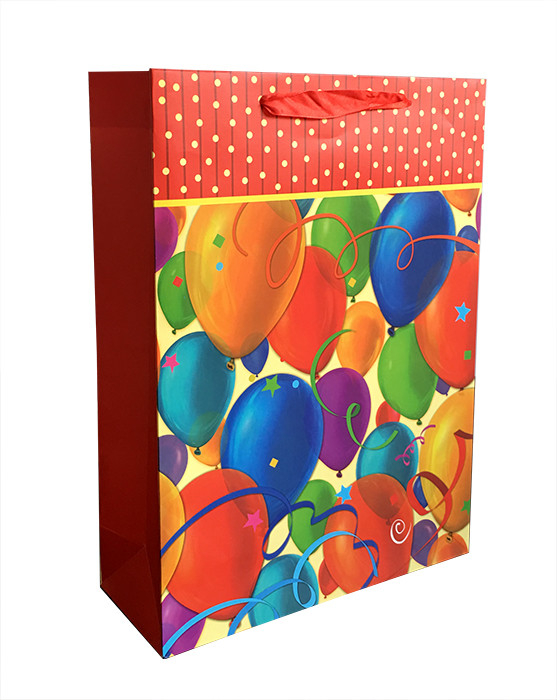Пакет подарочный "Воздушные шары"