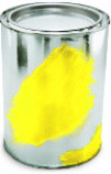 Краска Желтая Флуоресцентная для печати на воздушных шарах